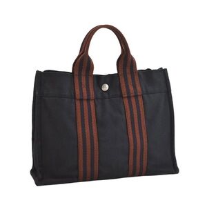 Authentic Hermes Fourre Tout PM Canvas tote bag
